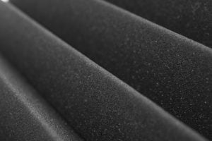 PU Foam corrugation, black