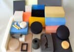 PU foam blocks of assorted colours